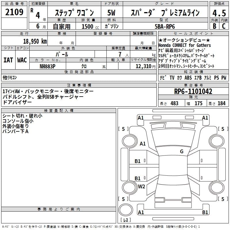 Honda Stepwgn 2022