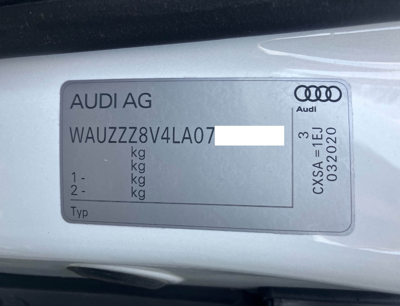 Audi A3 Sedan 2020